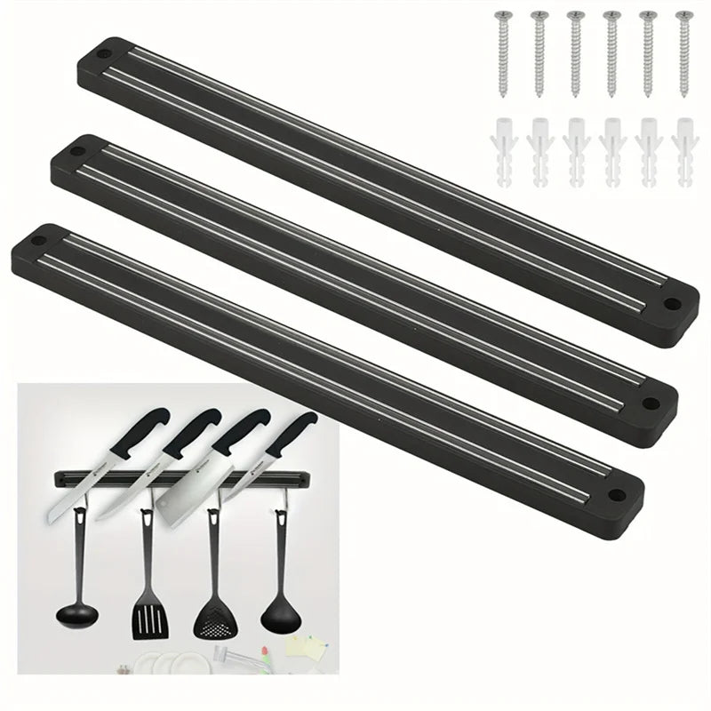 Suporte de Facas Magnético de Parede, Rack de Armazenamento para Utensílios de Cozinha, Ferramentas de Depósito e Pequenas Ferramentas de Cozinha