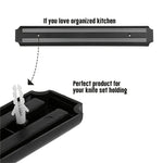Suporte de Facas Magnético de Parede, Rack de Armazenamento para Utensílios de Cozinha, Ferramentas de Depósito e Pequenas Ferramentas de Cozinha