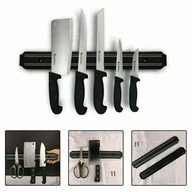 Suporte de Facas Magnético de Parede, Rack de Armazenamento para Utensílios de Cozinha, Ferramentas de Depósito e Pequenas Ferramentas de Cozinha